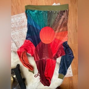 Sunburst pullover hoodie